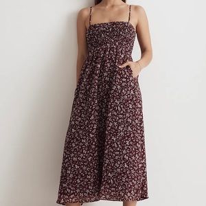 NEW Madewell The Theo Sleeveless Midi Dress!!!